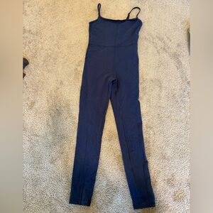Aritzia navy one piece
